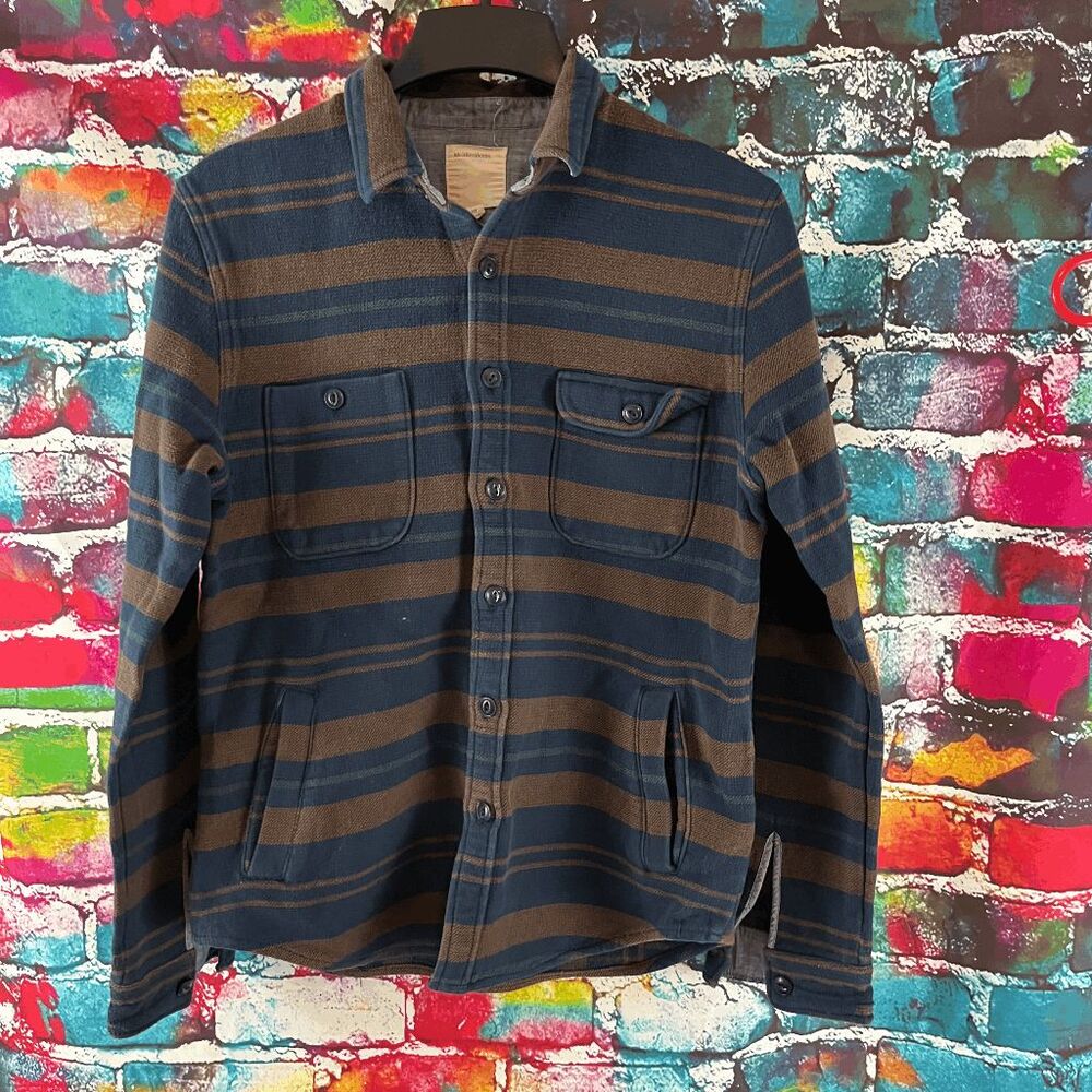 Life After Denim Shirt Jacket Shacket Button Down Size Medium  Cotton
